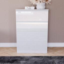 Lassic Vida Designs Glinton 4 Drawer Chest (100% Fsc), White - thumbnail 3