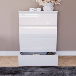 Lassic Vida Designs Glinton 4 Drawer Chest (100% Fsc), White - thumbnail 4