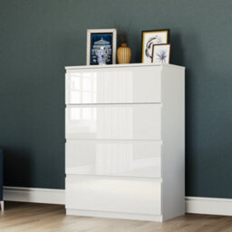 Lassic Vida Designs Glinton 4 Drawer Chest (100% Fsc), White - thumbnail 5