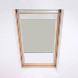 Classic Roof Blind  Window Code (Ck04) Stone For Velux Roof Windows, Blackout Blind