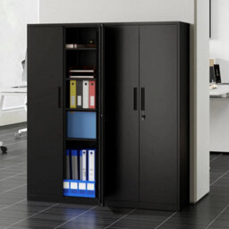 Kitchen Tall File Pantry Cabinet Steel Storage Organizer - thumbnail 4