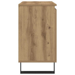Berkfield Industrial Bathroom Cabinet Artisan Oak 58X33X60 Cm Engineered Wood - thumbnail 5