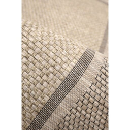 Melrose Summer Border Latte Low Pile Height 3mm Indoor Outdoor X-Large Area Rug - 200/290Cm - thumbnail 2