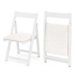 Gainoom Home Foldable Dining Chair Set Of 2 Accent Armless Kitchen Chair - thumbnail 9