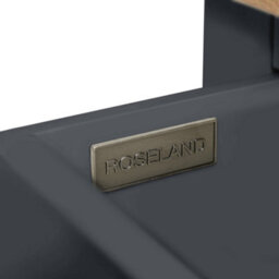 Farro Charcoal 85Cm Large Coffee Table With Drawer And Shelf - Painted With Oak Top By Roseland Furniture - thumbnail 9