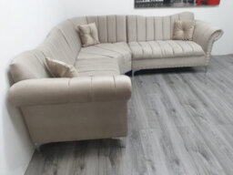 Stratus Interiors Canterbury 3-Seater Sofa - Luxurious Upholstered Design With Elegant Lined Panel Detailing For Modern Living Rooms - thumbnail 5