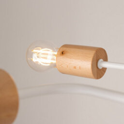 Luminosa Lighting Luminosa Timbo Loft Semi Flush Ceiling 4 Light White - thumbnail 5
