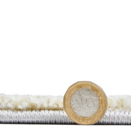 Ivory/yellow Modern Easy To Clean Abstract Rug For Dining Room-120Cm X 170Cm - thumbnail 3