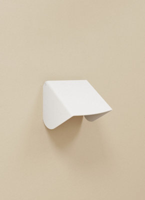 Cosmic Toilet Roll Holder, White Matt, Wall-Mounted, 11,5 Cm. Collection Bwc - image 1