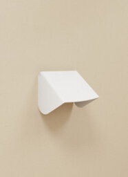Cosmic Toilet Roll Holder, White Matt, Wall-Mounted, 11,5 Cm. Collection Bwc - thumbnail 1