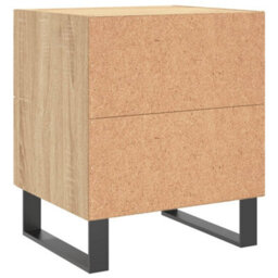 Berkfield Bedside Cabinets 2 Pcs Sonoma Oak 40X35X47.5 Cm Engineered Wood - thumbnail 9