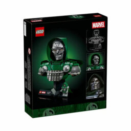 Lego Marvel Doctor Doom Bust Model 76345, Super Heroes Collectible Display Set For Adults, 379 Pieces, Avengers Doomsday - thumbnail 8