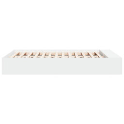 Berkfield Bed Frame Without Mattress White 135X190 Cm Double - thumbnail 5