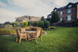Churnet Valley Garden Furniture Ltd Valley 4 Seater Square 4Xc - Timber - L190 X W190 X H95 Cm - Garden Furniture - Minimal Assembly Required - thumbnail 5