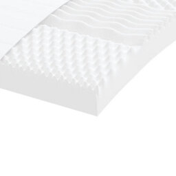 Vidaxl Foam Mattresses 2 Pcs White 90X190 Cm 7-Zone Hardness 20 Ild - thumbnail 7