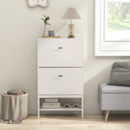 Costway Industrial Shoe Storage Cabinet Entryway Freestanding Shoe Rack - thumbnail 9