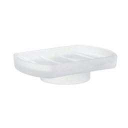 Smedbo Frosted Glass Spare Replacement Rectangular Soap Dish Tray For Wall Mounted Soap Dish Holders
