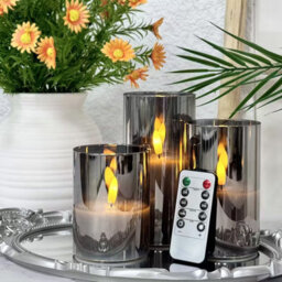 Flameless Led Candles With Remote And Timer Battery Powered Realistic Pillar Candles For Home Parties And Weddings - thumbnail 4