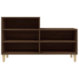 Walplus Shoe Cabinet Brown Oak 102X36X60 Cm Engineered Wood - thumbnail 5
