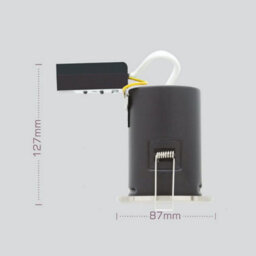 First Choice Lighting Set Of 8 Fire Rated Bathroom Recessed Downlights - Brushed Steel Ip65 - thumbnail 5