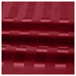 Ameha Stripe Fitted Sheet 40 Cm Deep Pocket- Hypoallergenic Easy Care Red Bed Sheets Uk Super King Bedsheet(180X200Cm) - thumbnail 9