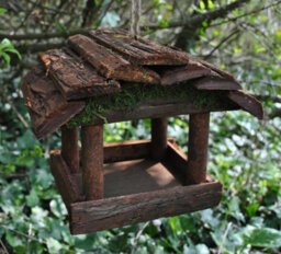 Selections Hanging Wooden Garden Wild Bird Table Feeder (Pack Of 2) - thumbnail 6