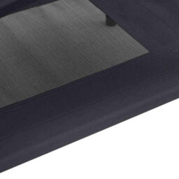 Walplus Black Dog Bed Xl Steel Frame - Elevated Indoor/outdoor Pet Lounger - thumbnail 7