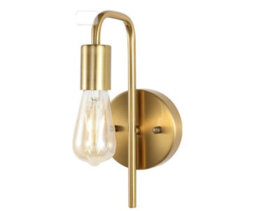 Indoor Wall Light E27 2 Pack Gold U-Shaped Wall Lighting - thumbnail 2