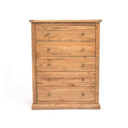 Cabinet Bits Salerno 5 Drawer Chest Of Drawers Brass Knob - thumbnail 1
