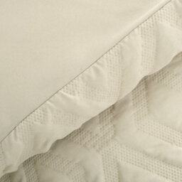 Catherine Lansfield Jacob Geo Soft Touch Super King Duvet Cover Set With Pillowcases Natural - thumbnail 3
