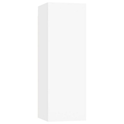 Berkfield Sturdy Tv Cabinet White 30.5X30X90 Cm Engineered Wood - image 1