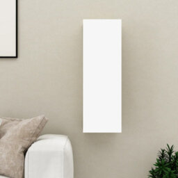 Berkfield Sturdy Tv Cabinet White 30.5X30X90 Cm Engineered Wood - thumbnail 2