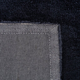 Loomed Navy Blue Luxury Plush Soft Pile Living Area Rug 190Cm X 280Cm - thumbnail 8