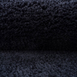 Loomed Navy Blue Luxury Plush Soft Pile Living Area Rug 190Cm X 280Cm - thumbnail 9