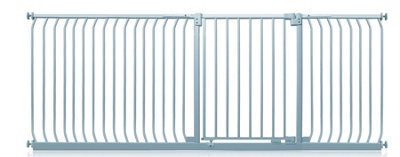 Safetots Elite Pressure Safety Gate, 234Cm - 243Cm, Matt Grey, Pressure Fit Stair Gate - image 1