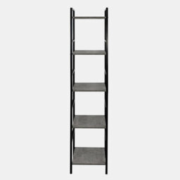 OHS Shelving Unit 5 Tier Living Room Storage Organiser Modern Wire Home Decor Office