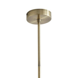 Pagazzi Lighting Pagazzi Maya 5-Light Antique Brass Semi-Flush Ceiling Light - thumbnail 6