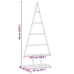Vidaxl Metal Christmas Tree With Stand Gold 60 Cm Powder-Coated Steel - thumbnail 3