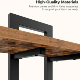 Wall Shelves Set Of 2 Floating Shelves Wall Mounted Storage Shelves 2 - thumbnail 5