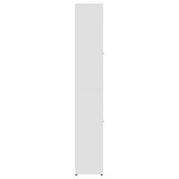 Berkfield Bathroom Cabinet White 30X30X183.5 Cm Engineered Wood - thumbnail 8