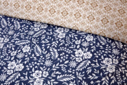 Rapport Home Eleanor Floral Polyester Reversible Duvet Cover Set With Pillowcase Double Size - thumbnail 2