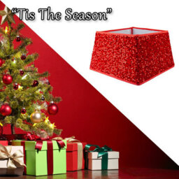 Christmas Tree Skirt Sequin Tree Skirt X 1 30. 2Cm X 40. 2Cm X 2. 6Cm - thumbnail 6