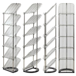 Taylor & Brown 6 Tier Sloping Shoe Rack, Slim Tall Narrow Shoe Rack, Space-Saving Vertical Rack For Shoe Closet & Entryway - thumbnail 2