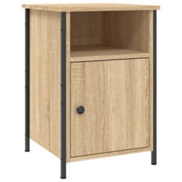 Berkfield Bedside Cabinets 2 Pcs Sonoma Oak 40X42X60 Cm Engineered Wood - thumbnail 5