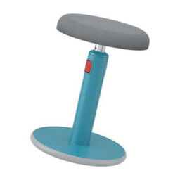Leitz Active Sit Stand Office Desk Stool In Calm Blue - thumbnail 3