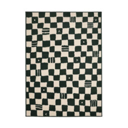 Melrose Fun Checkered Green Chessboard Style Design Indoor Medium Area Rug 120X170Cm - thumbnail 4