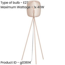 Loops Stylish Modern Sandy Floor Lamp For Indoor Lighting - Elegant Home Décor - thumbnail 2