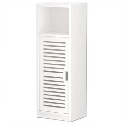 3-Tier Bathroom Cabinet Waterproof Free-Standing Storage Box Home Organizer - image 1