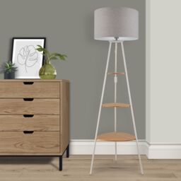 Aspen Matt Grey Floor Lamp - thumbnail 7