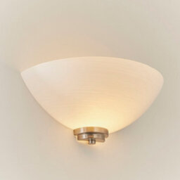 Luminosa Lighting Luminosa Welles 1 Light Indoor Wall Uplighter White, Satin Chrome, E27 - thumbnail 2